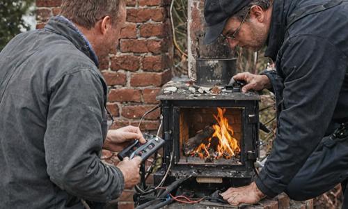 Professional chimney inspection